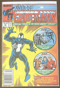 Web of Spider-Man #35 VF 8.0 NEWSSTAND MARVEL COMICS 1988