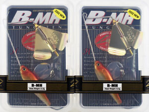 (LOT OF 2) LUCKY CRAFT B-MH SKIRTLESS BUZZBAIT 7/16OZ B-MH-036 KINGYO F3106