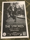 2002 Vintage Poster The Strokes @ Orpheum Theatre Minneapolis, MN Indie Rockers