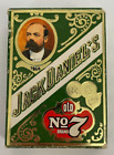 Jack Daniels Old No. 7 Gentlemen's Playing Cards (Green) 56 Cards