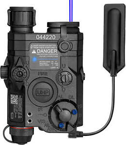 ACTIONUNION PEQ-15S Pro UHP Blue Laser + IR Laser+ White LED Flashlight for Airs