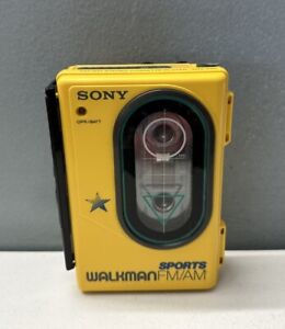 New ListingSony Sports Walkman WM-F45 AM/FM Radio & Cassette Tape Player Tested & Working