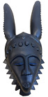 Hand Carved Wood Tribal DJE Mask Spirit Of The Forest Handmade In Ghana Orisha