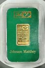 New ListingRare 2.5 Grams Johnson Matthey 999.9 Fine Gold Bar Sealed In Green Assay Card!!!