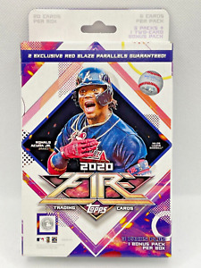 2020 Topps FIRE Baseball EXCLUSIVE Sealed Hanger Box MLB Trading Cards