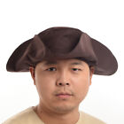 Vintage Revolutionary War Theater Reenactment Tricorne Tricorn Hat Pirate Hat