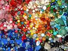 NEW 6/oz Multi-colored MIXED LOOSE BEADS LOT Gemstone, Glass MIX NO JUNK