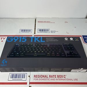 Logitech G915 TKL Lightspeed Mechanical Gaming Keyboard - Black Sealed
