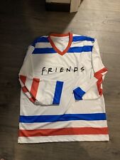 friends hockey jersey l/xl joey tribbiani