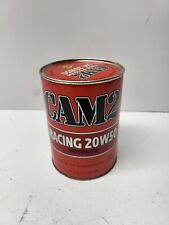 Vintage 1 Quart Sunoco CAM2 Racing 20W 50 Motor Oil Paper Can Penske Team FULL