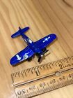 Small Tootsie Toy US Navy F4U Corsair Fighter Aircraft