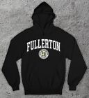 City Of FULLERTON Seal Hoodie Sweatshirt. Orange County CA SoCal College 562 714