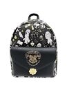 NEW Loungefly Harry Potter Magical Elements Mini Backpack - Black/Gold/White