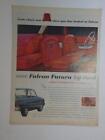 New ListingMagazine Ad* - 1961 - Ford Falcon Futura