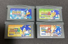 Sonic Advance 1 ＆ 2 ＆ 3 ＆ Battle set SEGA Gameboy Advance GBA Japanese