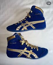 ASICS Dave Schultz Wrestlung Shoes Mens Size 11 Blue