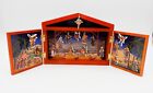 Fontanini Advent Calendar Set Nativity Creche Depicted Wooden Roman 2007