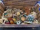 Vintage & Modern Costume Jewelry Lot Some Signed Full Small Priority Box #302