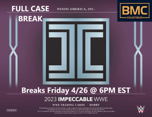 Dakota Kai 2023 Panini Impeccable WWE 3 Box 1x Case Break #7