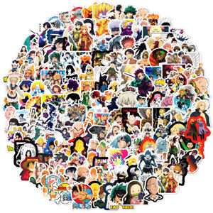 220 anime stickers, naruto dragon ball, my hero, attack on titan.... and more