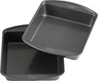 Perfect Results Premium Non-Stick 8-Inch Square Cake Pans Bakeware Set of 2 St