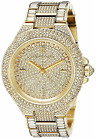 Michael Kors MK5720 Camille Gold Crystal Encrusted Stainless Steel Women's Watch
