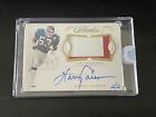 2022 Panini Honors Harry Carson Flawless Patch Auto Autograph On Card /2 RARE