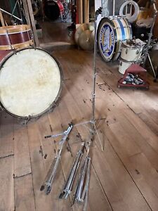 Vintage Remo Dynamax Snare,cymbal, Parts Stand Heavy Duty Single Braced 80's
