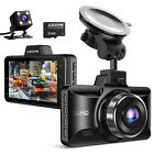 AZDOME Dual Lens Dash Cam 1080P Front and Rear Car DVR Driving Recorder G-Sensor