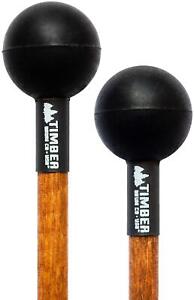 Percussion Mallet (Pair) Mallets for Keyboard Music and Tongue Drum, Soft Rub...