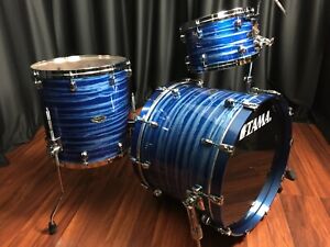Tama drums sets Starclassic WB Lacquer Ocean Ripple Walnut / Birch 3p kit New