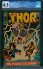Thor #129 ⭐ CGC 6.5 ⭐ 1st App of ARES! Early Hercules Pluto & Zeus Marvel 1966