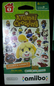 Animal Crossing Genuine Amiibo Cards Series 1 #001-100 You Choose Free Shipping