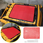 For 2021-2023 Ford Bronco 4-Doors Red Roof Mesh Sunshade Top Cover UV Protection (For: 2021 Ford Bronco Badlands 2.7L)