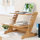 Adjustable Standing Desk Converter Laptop Compture Standup Desk Riser Home Offic