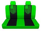 Truck Seat Covers Fits 1991-1995 Ford Ranger Green and Black with Option Flag (For: 1995 Ford Ranger)