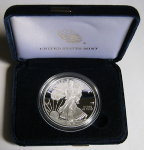 2014-W PROOF AMERICAN SILVER EAGLE COIN ~with U.S. Mint Box and COA~