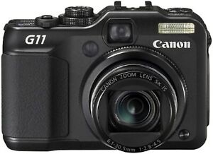 USED Canon Power Shot G11 PSG11 PSG11 Compact Black