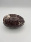 Large Onyx Multi Brown Colored Marble Egg Made in Pakistan Paperweight