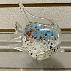 💥Vtg 1970's Murano Art Glass Italy 💥 Angel Fish Paperweight 4