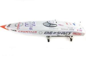 G26IP1 26CC White Prepainted Gasoline KIT RC Boat Hull Only for Advanced Player