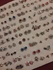 Wholesale Lot 100 Pairs Rhinestone Stud Earrings