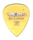 Unearth Buz McGrath Signature Single-Sided Clear Yellow Tour Guitar Pick