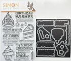 Simon Says Stamp! Birthday Sweets Set w/Dies-Cake, Candle, Wish, Stars
