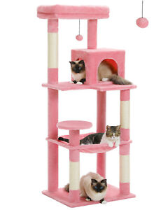 PAWZ Road Cat Tree Tower Scratching Posts Cat Condo Trees for Large Cats Bed Toy