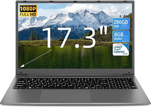 SGIN Laptop 14/15.6/17.3 Inch 128GB 256GB 512GB SSD Computer USB3.0 Bluetooth4.2