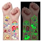 20 Sheets Kids Temporary Glow In The Dark Tattoos for Party Favors Baby Shower