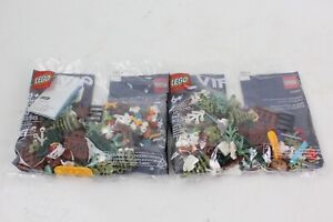 LOT OF 2 LEGO GWP 40610 VIP Winter Fun VIP Add-On Pack 142 Pieces
