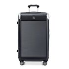 Platinum Hardside Expandable Spinner Wheel Suitcase, Shadow Black, Large 28-Inch