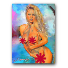 Pamela Anderson #103 Art Card Limited 10/50 Edward Vela Signed (Censored)